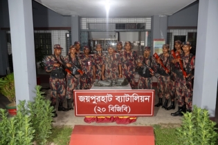 পাঁচবিবিতে তুলসীগঙ্গা নদী থেকে ৮৫ কেজি কষ্টিপাথরের মূর্তি উদ্ধার